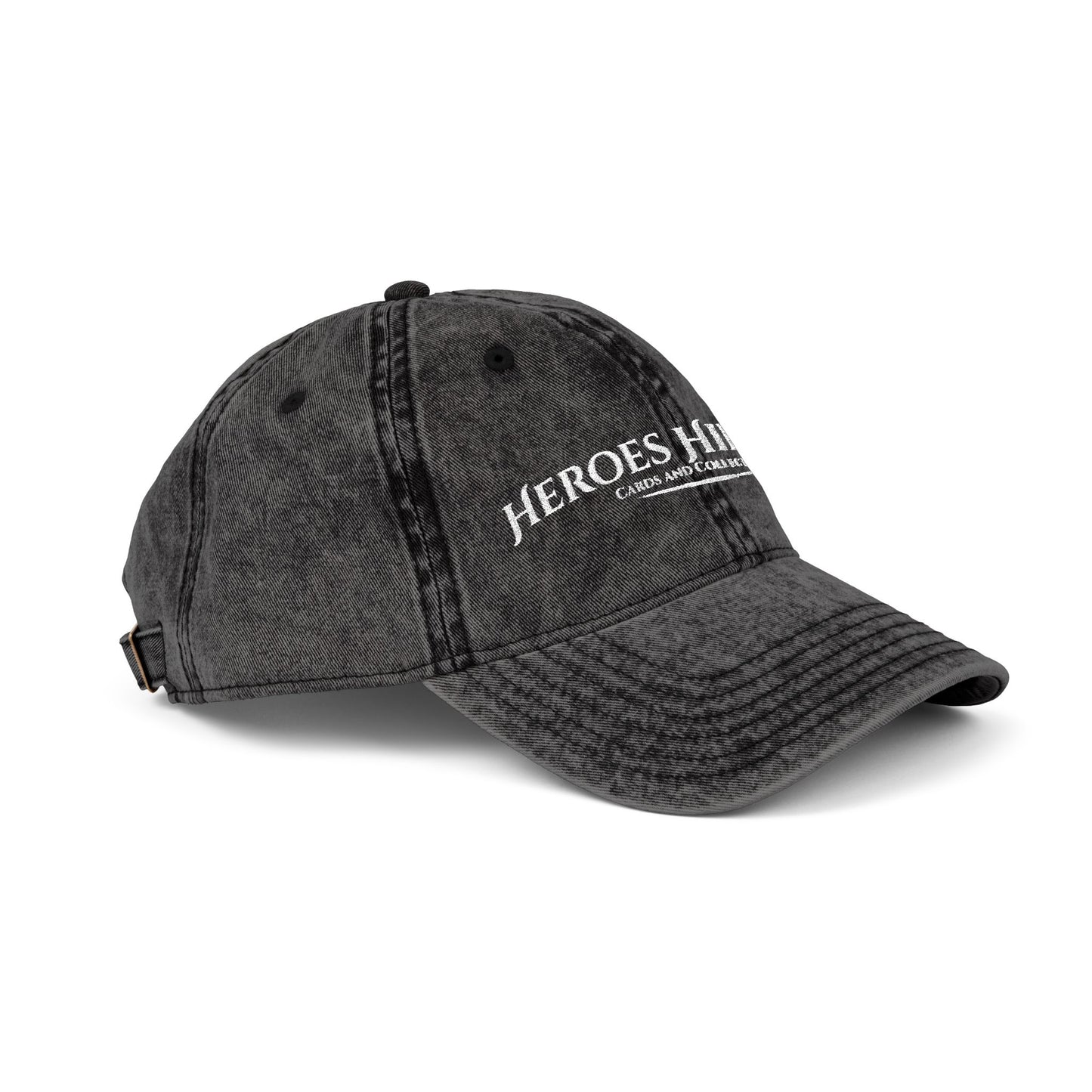 Vintage Embroidered Logo Cap