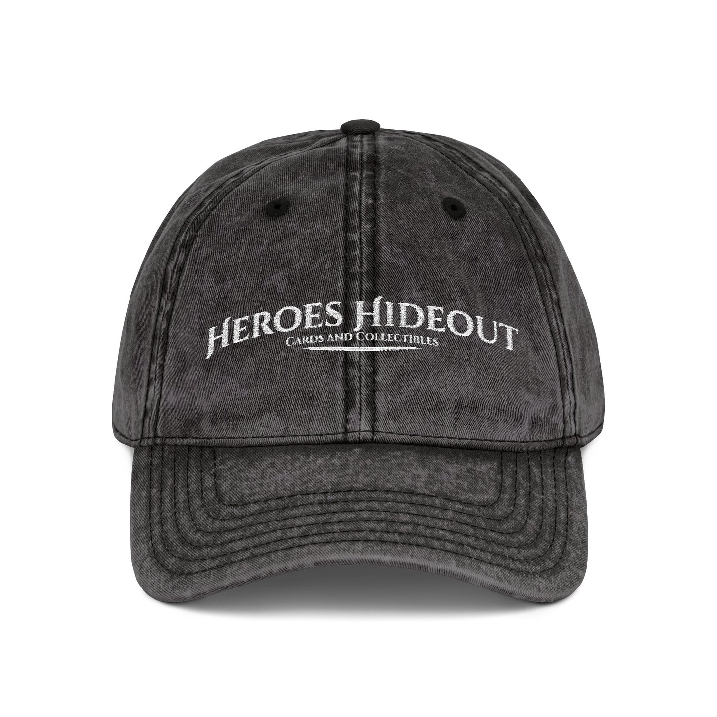 Vintage Embroidered Logo Cap