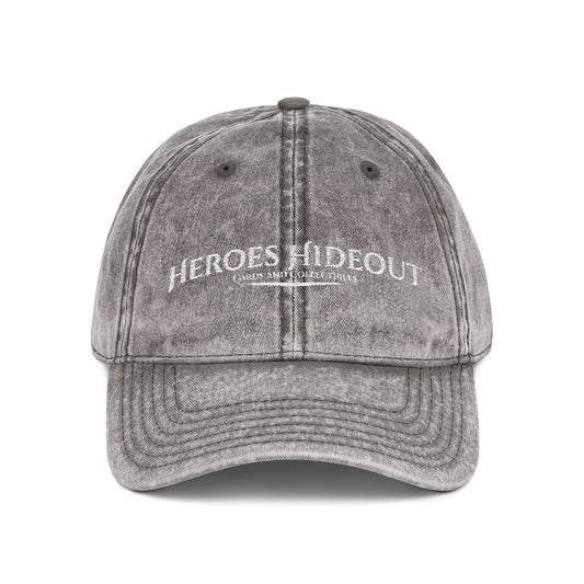 Vintage Embroidered Logo Cap