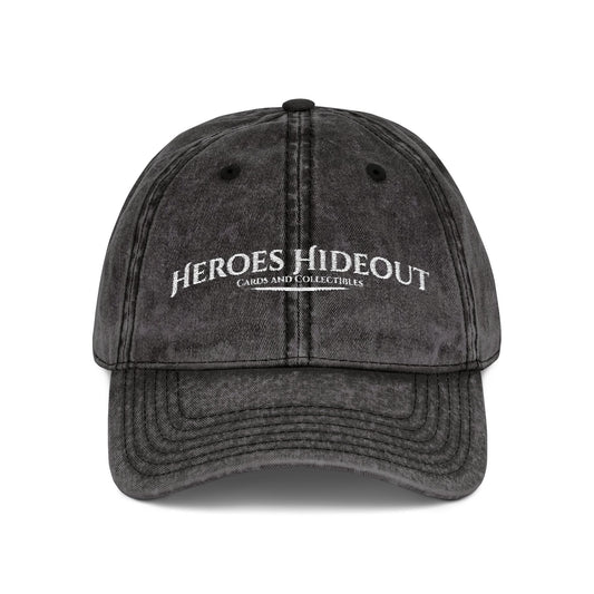 Vintage Embroidered Logo Cap